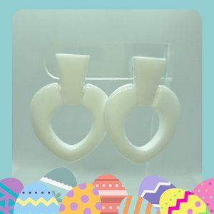 Vintage Acrylic Earrings